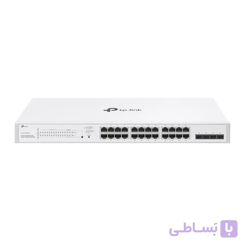 TPLINK Festa FS328GP 28-Port Gigabit Smart Switch with 24-Port PoE — تصویر 1