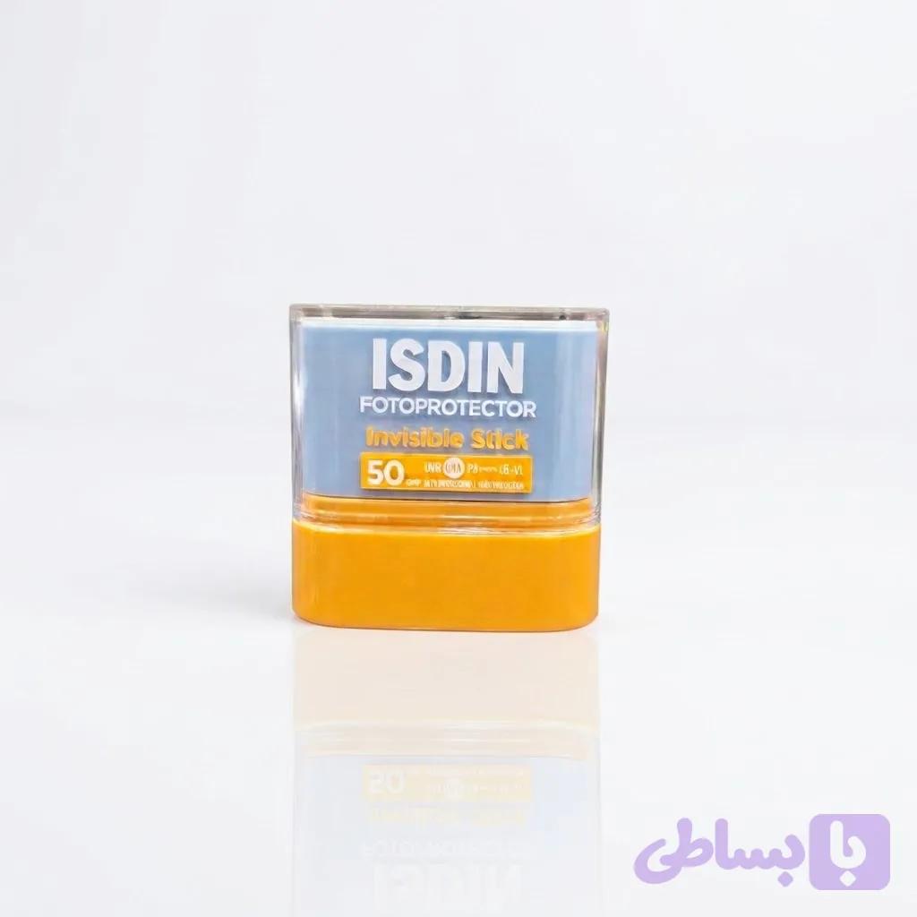 ضدآفتاب استیکی ایزدین SPF50 حجم ۱۰ گرم | ISDIN Invisible Stick