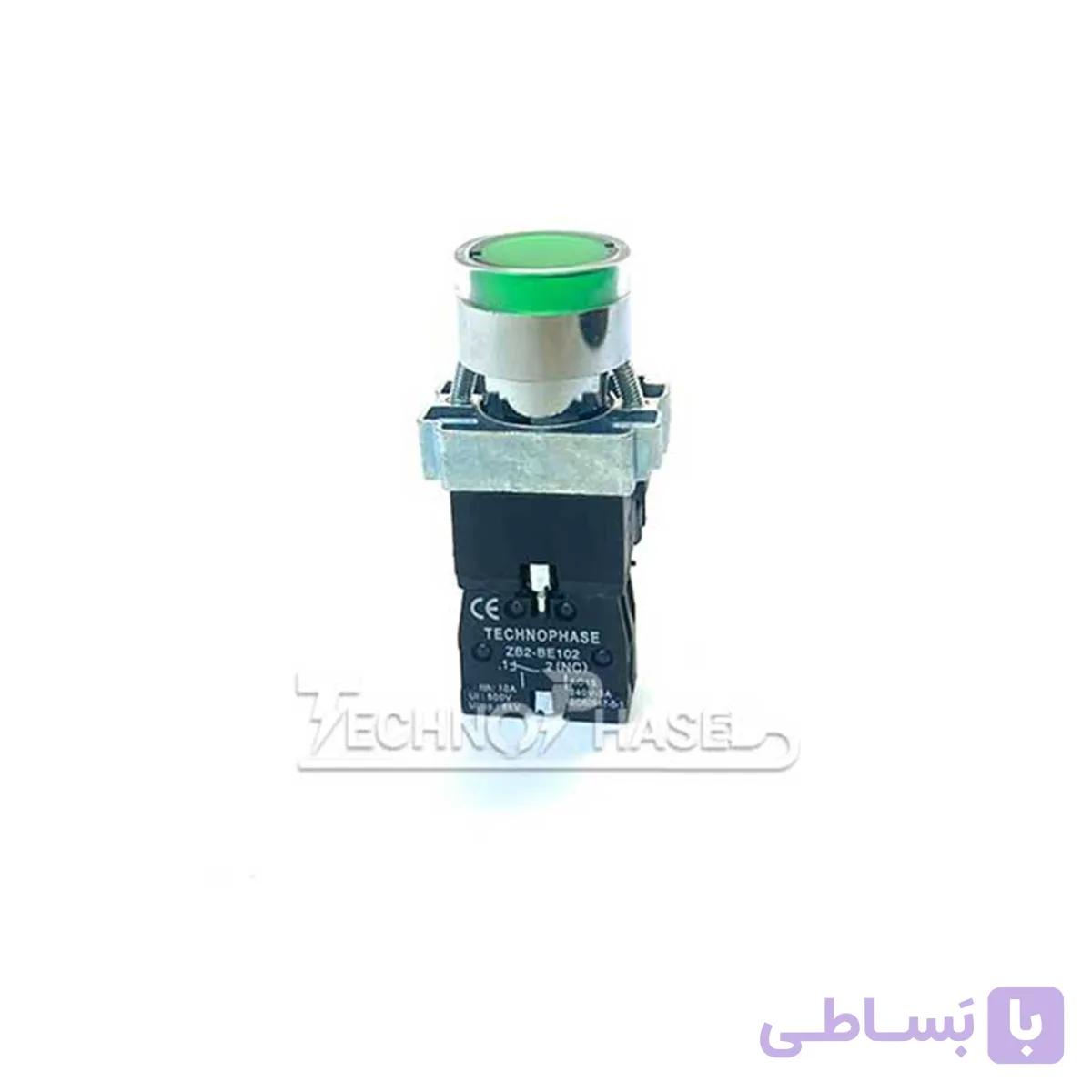 شاسی استارت چراغدار تکنوفاز مدل XB2-BW3361
