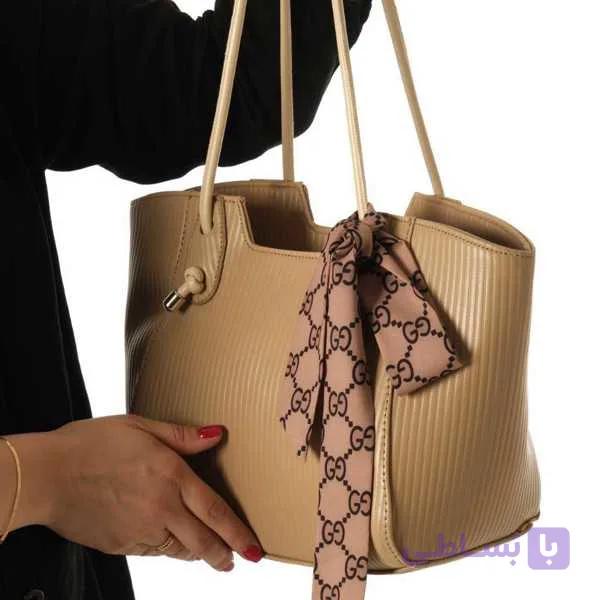 کیف رودوشی زنانه اسپرت چرم 6640 — تصویر 1
