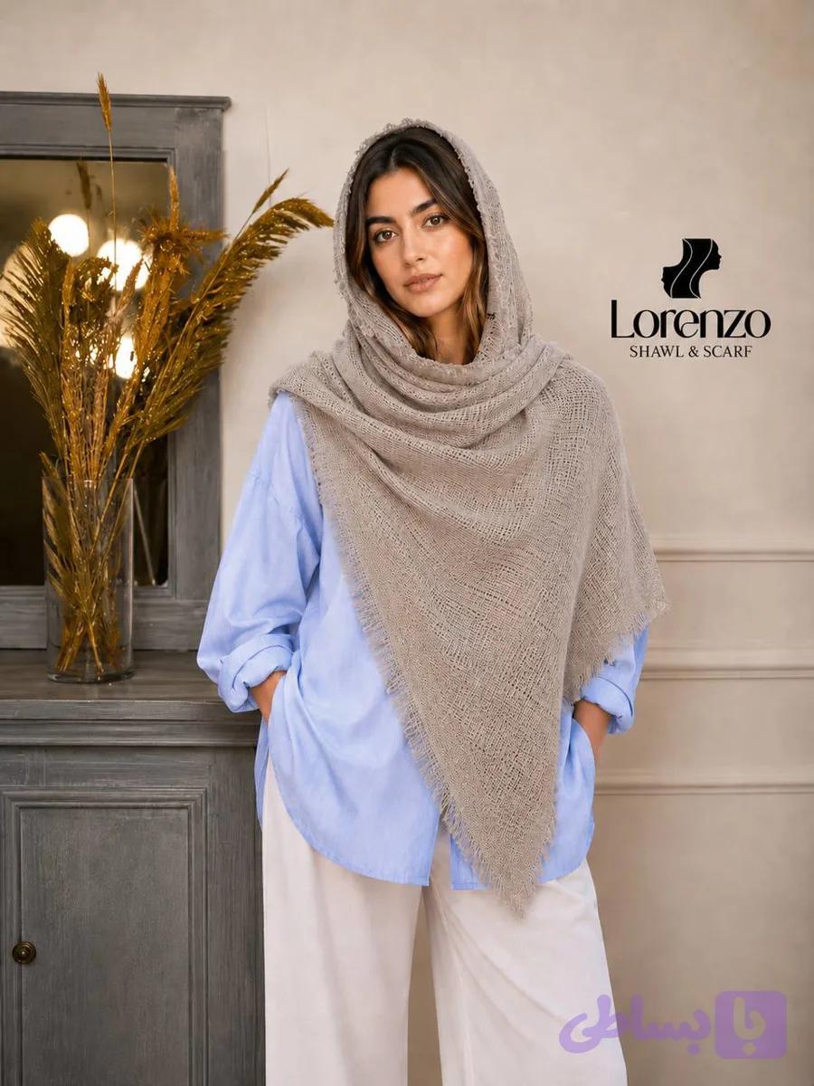 شال نخی ساده lavina — تصویر 1