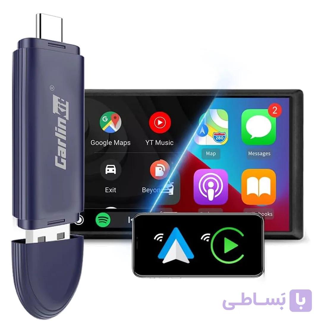 دانگل تبدیل بی‌سیم کارپلی و اندروید اتو Carlinkit Mini SE Pro