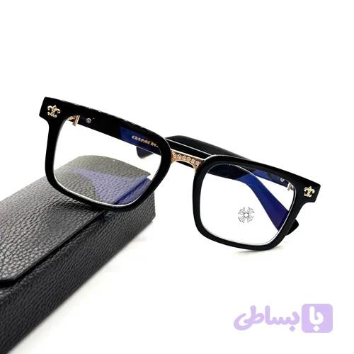 عینک طبی chrome hearts کد xc001 — تصویر 1