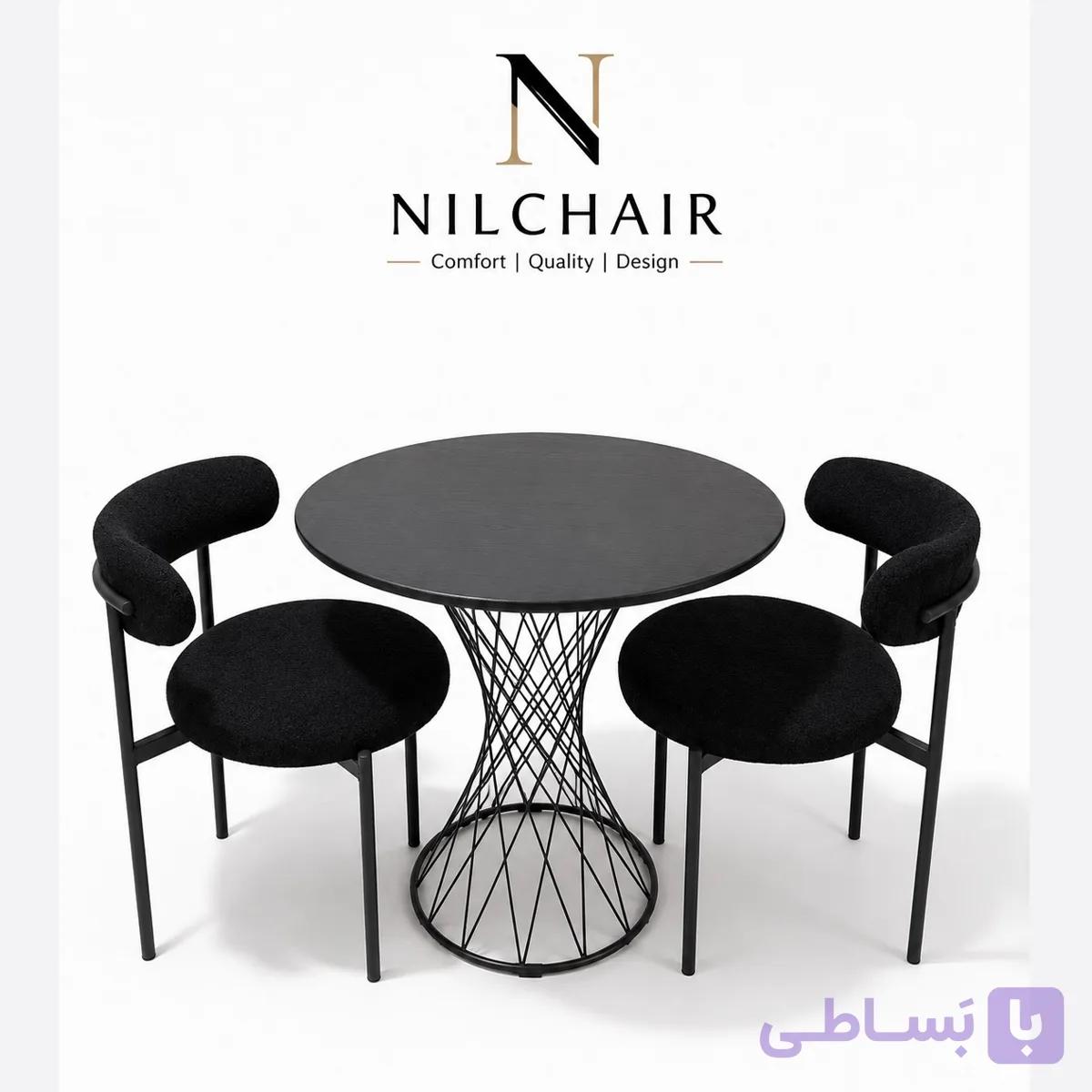 میز و صندلی تدی مدرن ست 2 نفره