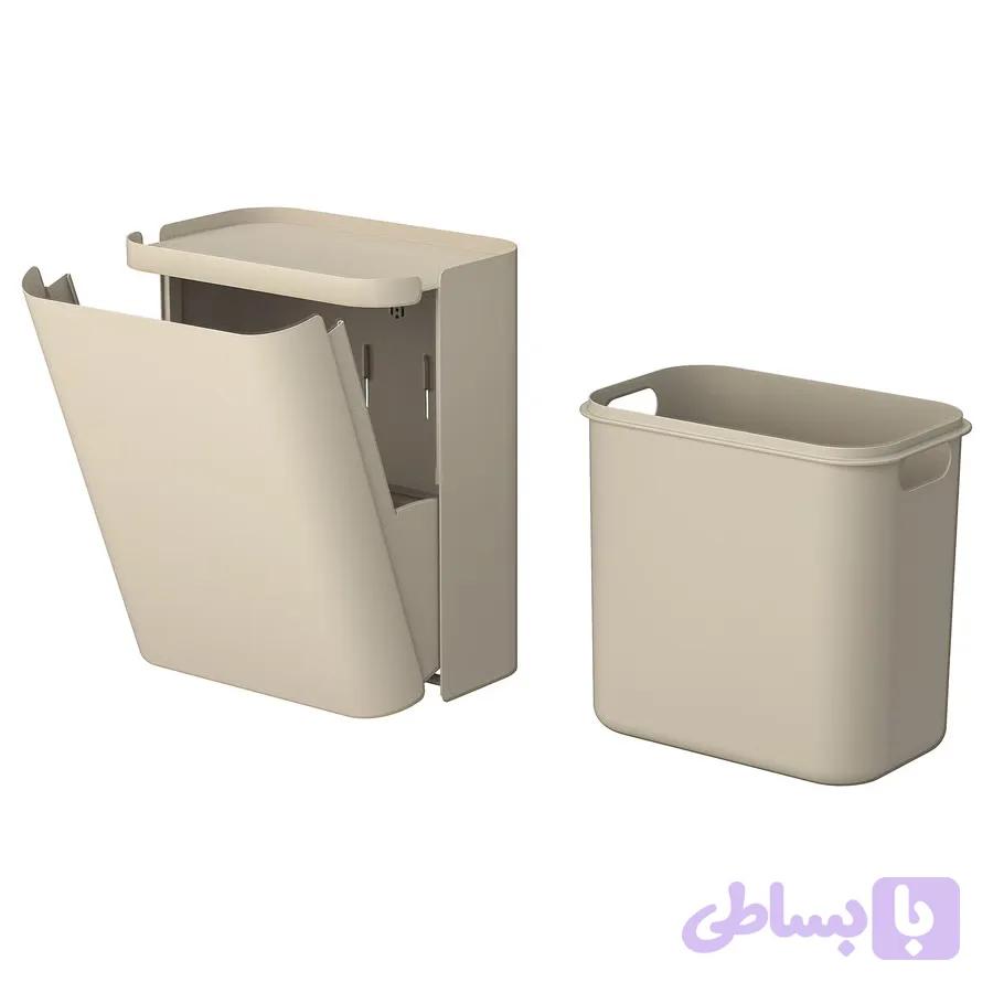 سطل زباله فلزی مدل florsjon ایکیا — تصویر 1
