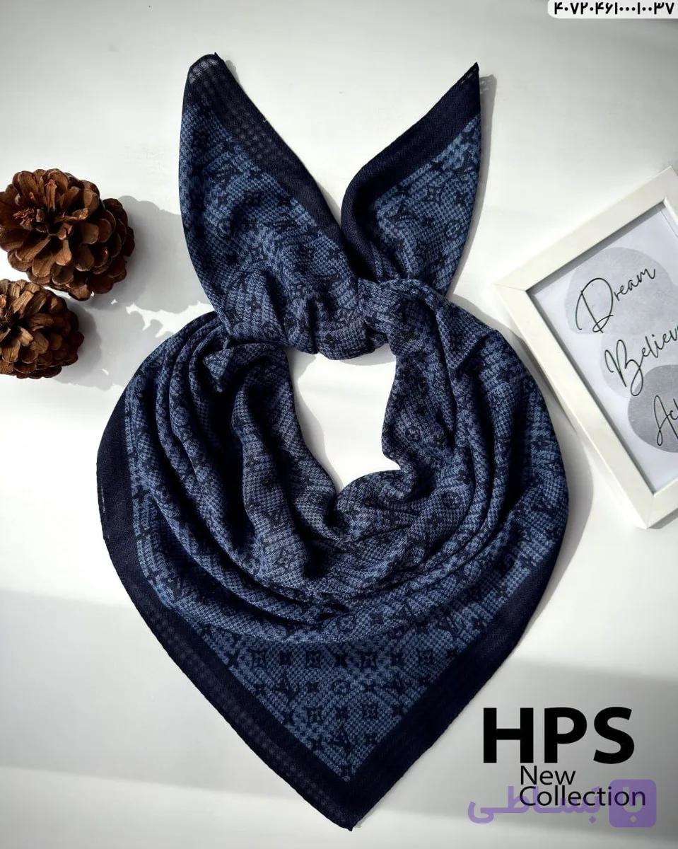 روسری سی اسکارف HPS نخی قواره 100×100 پک 12تایی