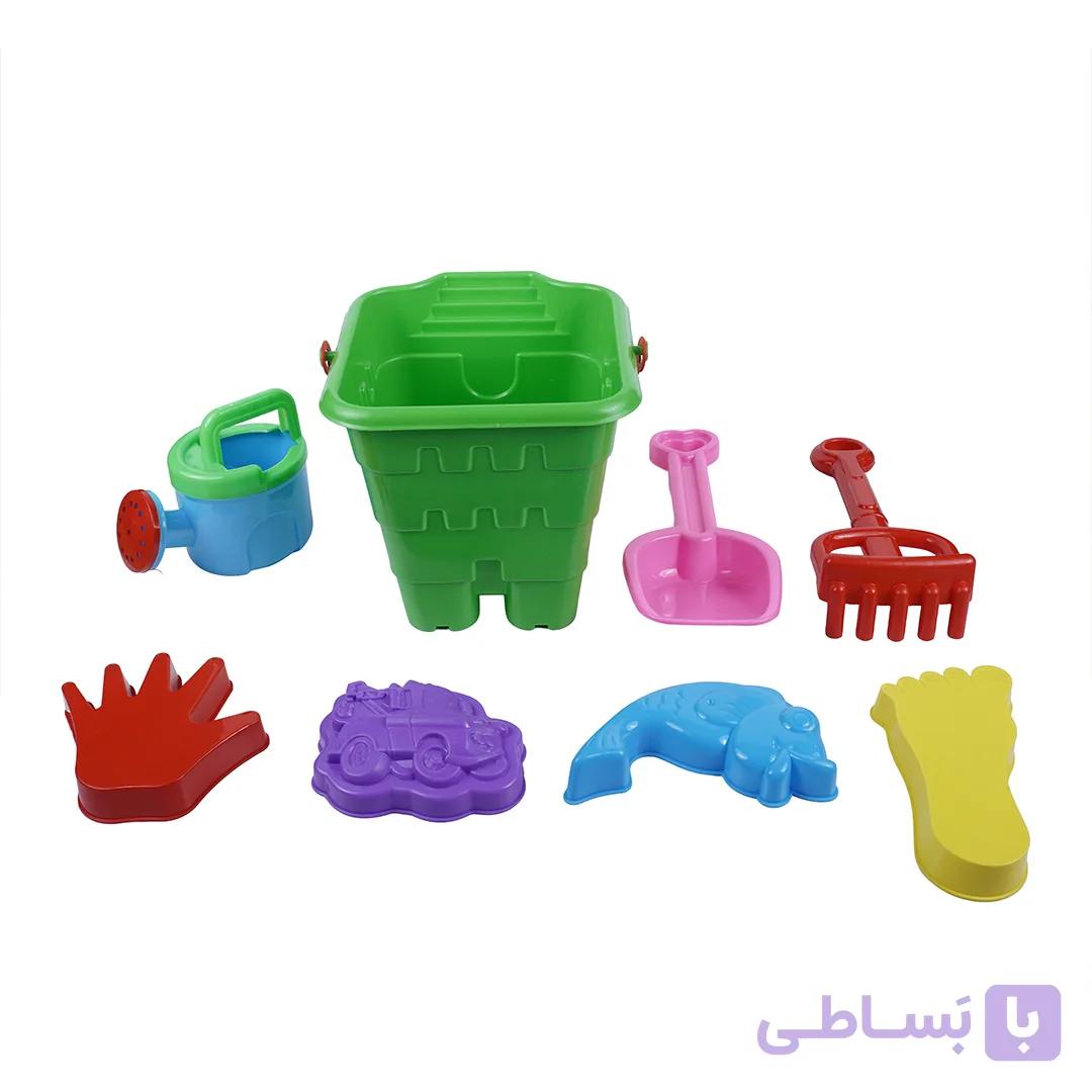 سطل شن بازی بزرگ مروارید — تصویر 1