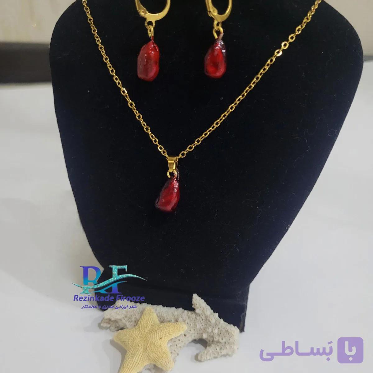 نیم ست تک دونه انار-ویژه یلدانه — تصویر 1