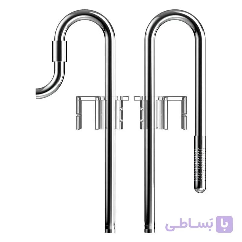 لوله ورودی و خروجی استیل آکوا پرو سایز 12 — تصویر 1