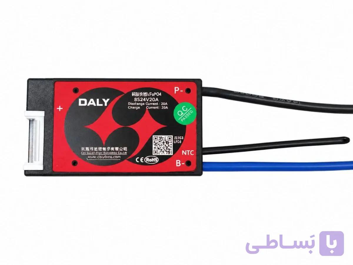 BMS لیتیوم آهن فسفات 8 سل 20 آمپر | برد محافظ باتری LFP 8S 20A — تصویر 1