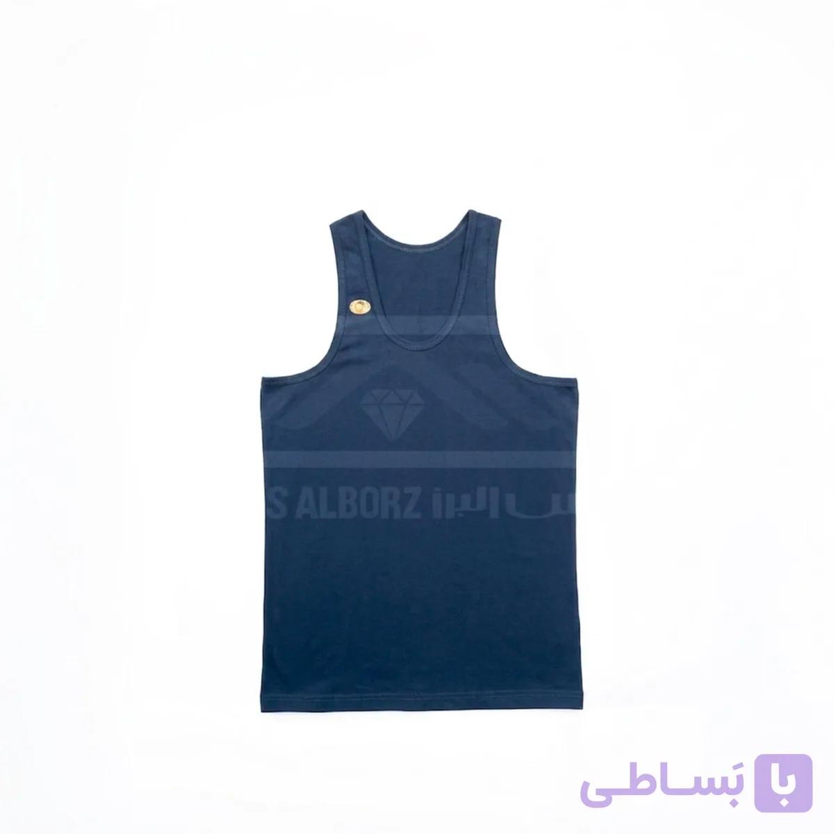 زیرپوش رکابی پنبه سوپر مردانه رنگی — تصویر 1