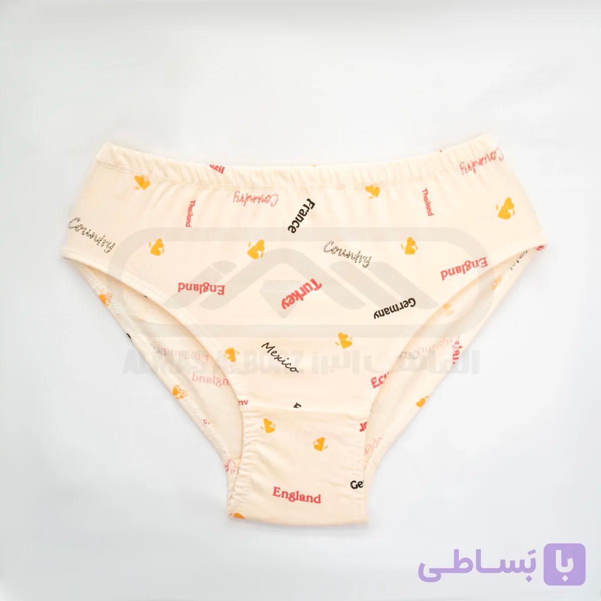 شورت زنانه پنبه سوپر چاپی — تصویر 1