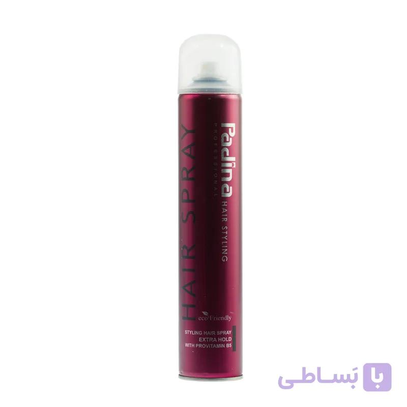 اسپری حالت دهنده مو پادینا مدل Super Strong حجم 500 میلی لیتر