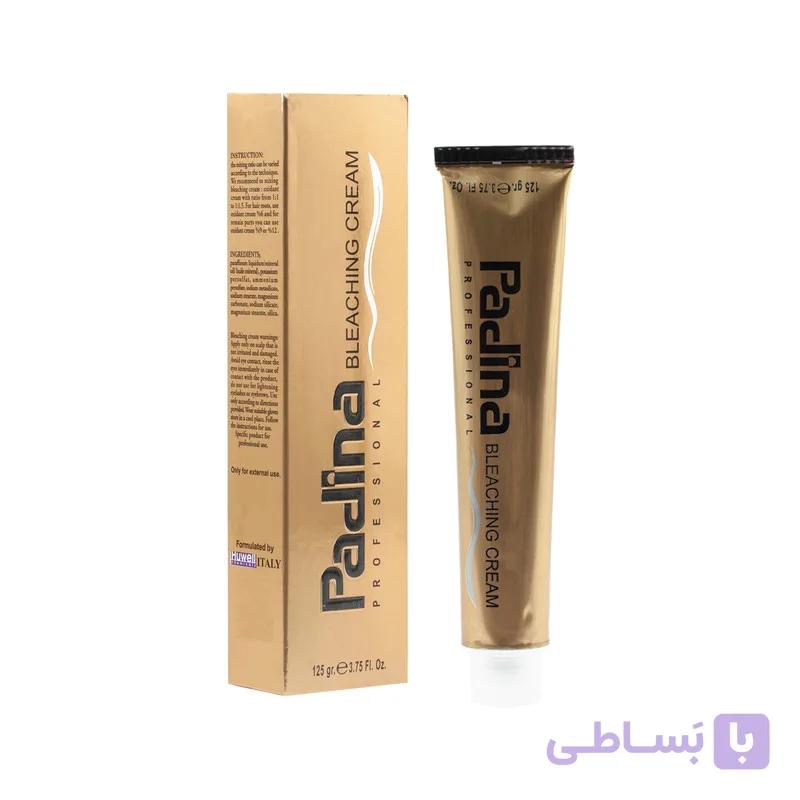 کرم بی رنگ کننده مو پادینا مدل B-125 وزن 125 گرم