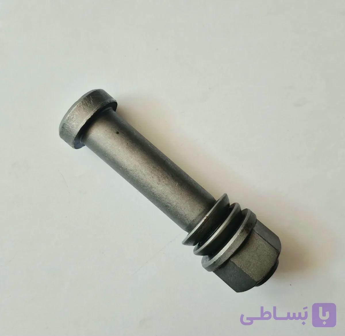 پیچ و مهره توپی عقب ده تن و مایلر با دو واشر فنری