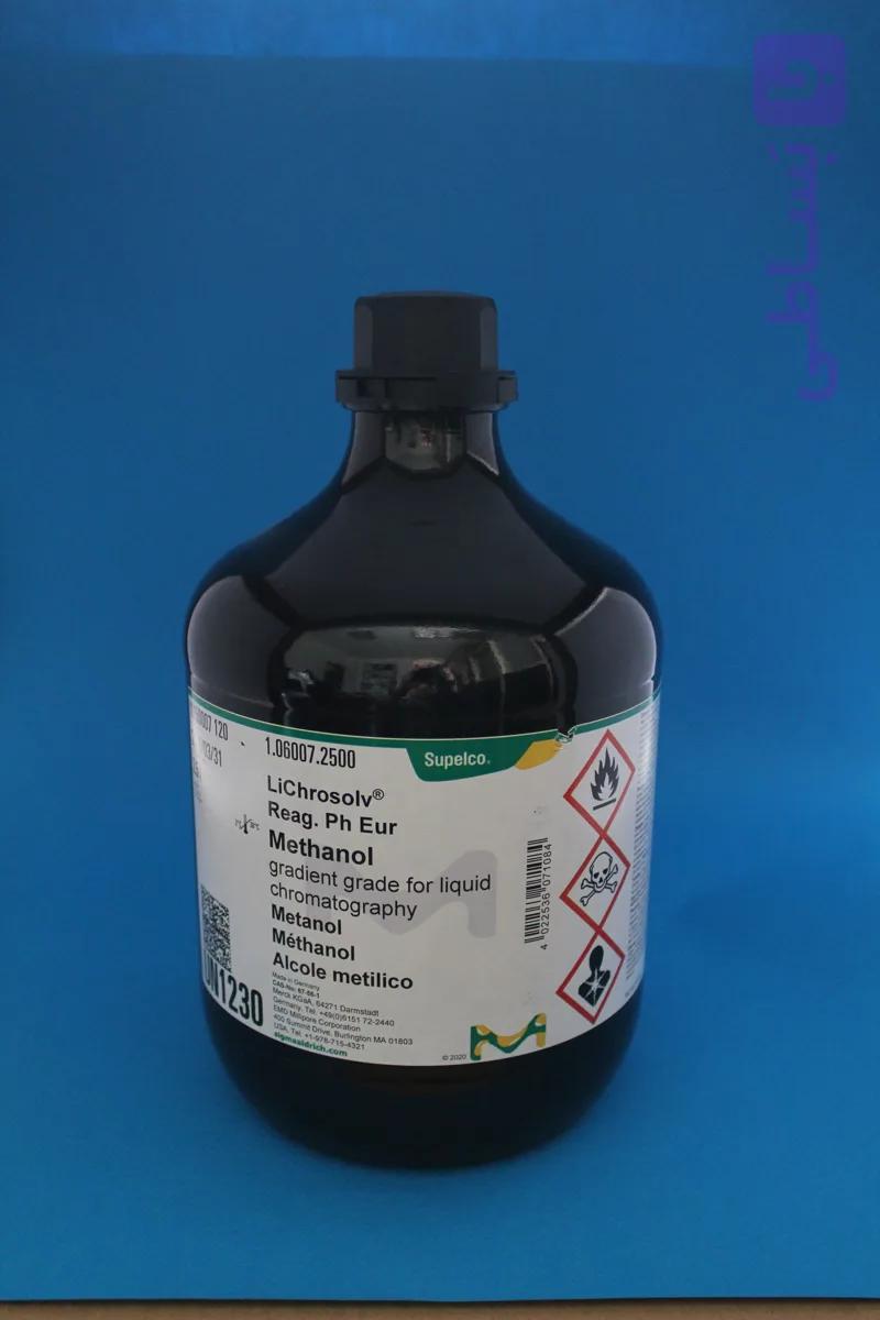 متانول گرید HPLC مرک حجم 2.5 لیتر