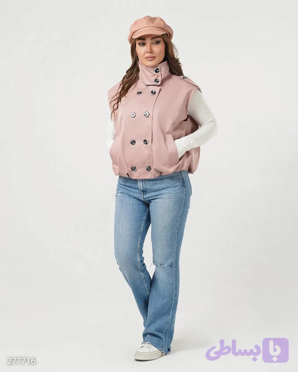 وست زنانه کتان مدل ماهریسا کد ۲۷۷۷ /پارچه کتان tc / مناسب ۳۶ تا 50 کیفیت تضمینی