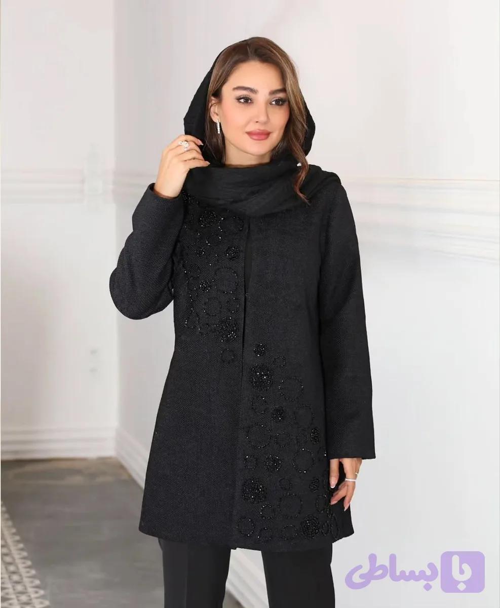 کت مجلسی زنانه/ مدل غنچه / پارچه مخمل همون / مناسب ۴۰ تا ۵۲ کیفیت تضمینی
