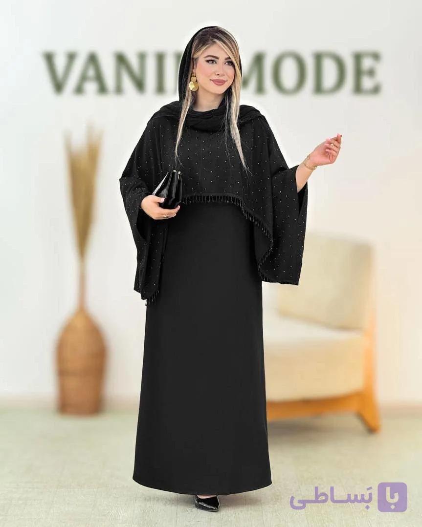 سارافون و رویه مدل شراره/ پارچه الیزه با کیفیت/فری ۳۸ تا ۵۰