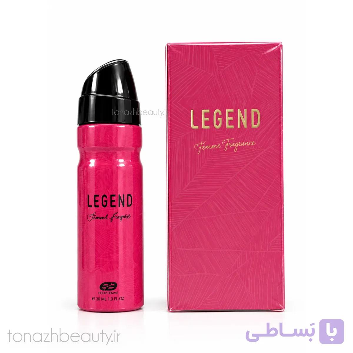 ادکلن مینیاتوری زنانه امپر مدل Legend Femme Fransis حجم 30 میل