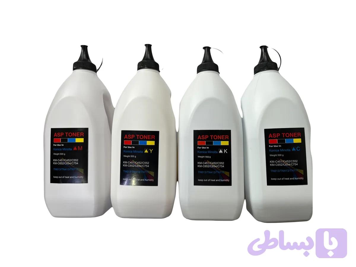 تونر كونيكامینولتا 500گرم زرد (ASP) C451/C452/C654