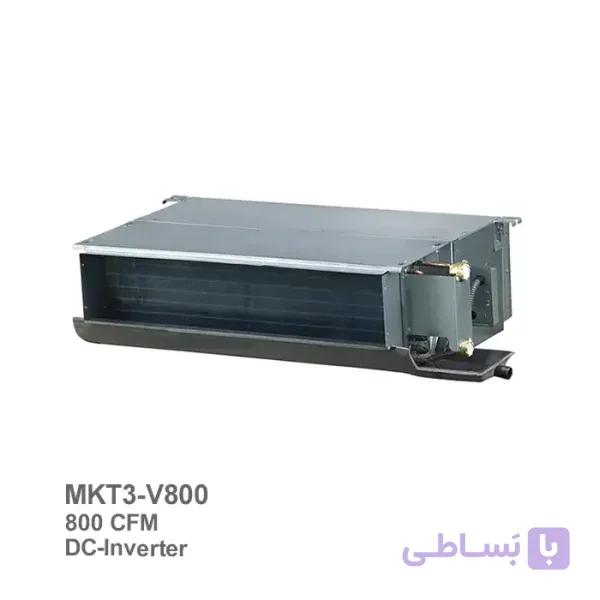 فن کویل سقفی توکار اینورتر برند مدیا به ظرفیت 800cfm