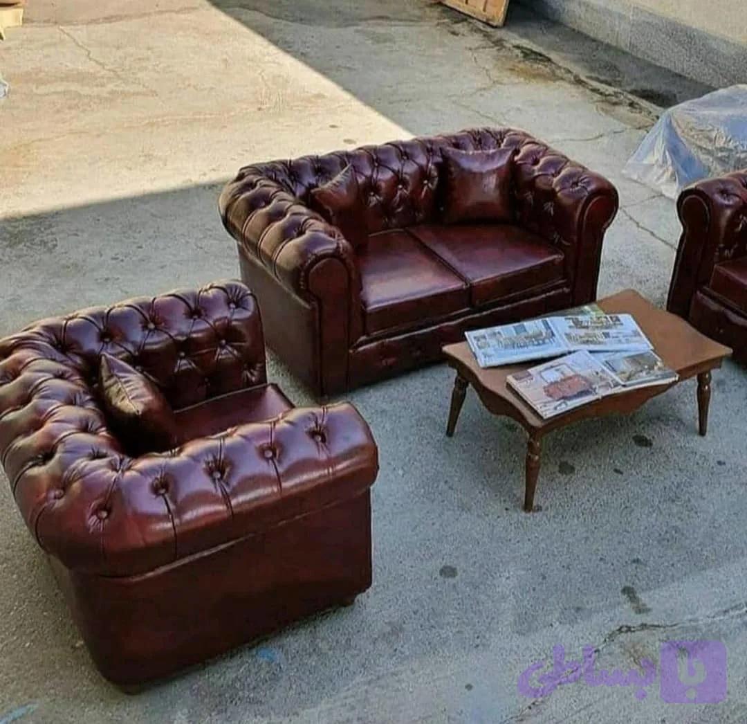 مبل نیمست ۴نفره چستر اداری