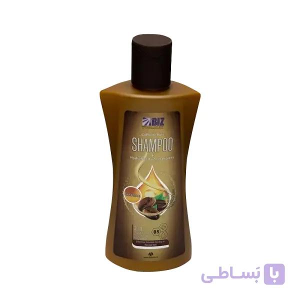 شامپو کافئین BIZ | تقویت کننده مو، کمک به کاهش ریزش و افزایش شادابی مو — تصویر 1