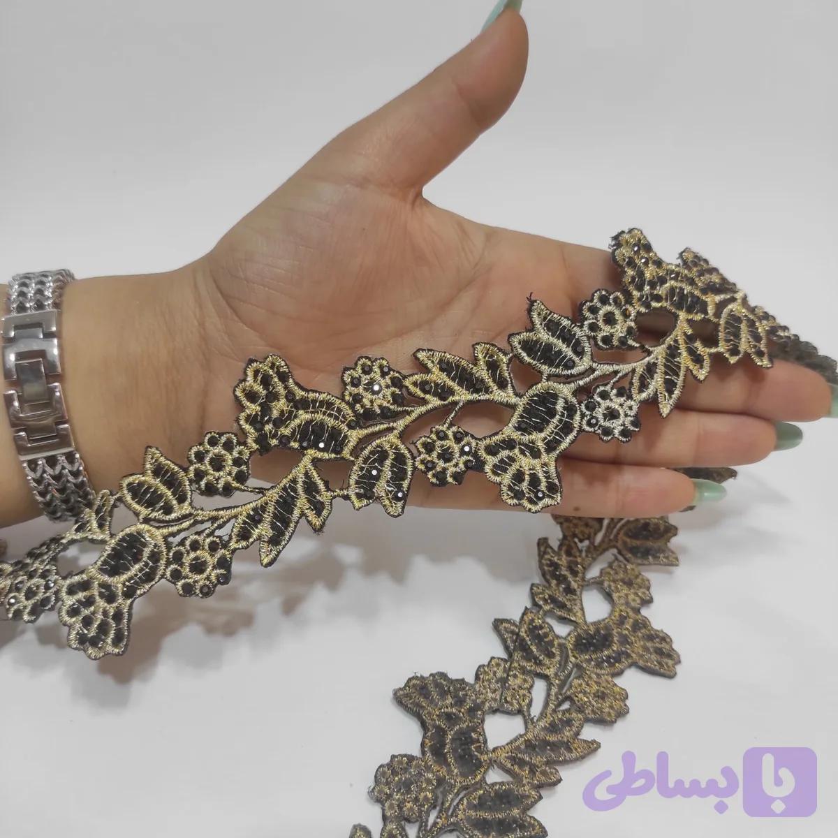 نوار یراق برگ گل 2کد8093