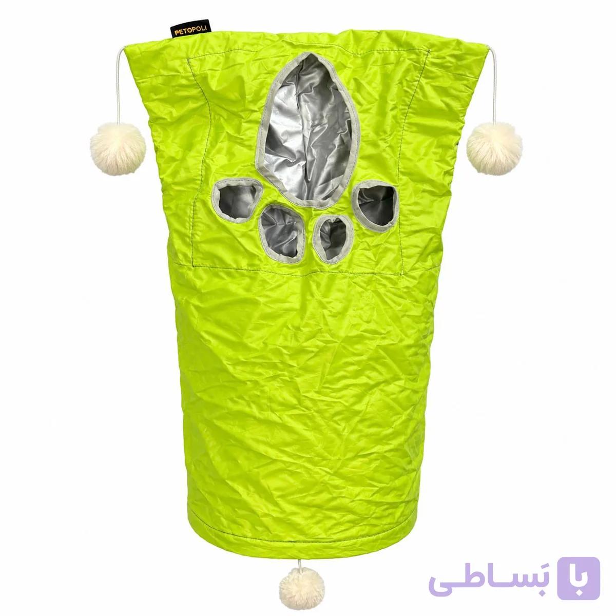 تونل بازی گربه پتوپولی ساده دارای رنگبندی