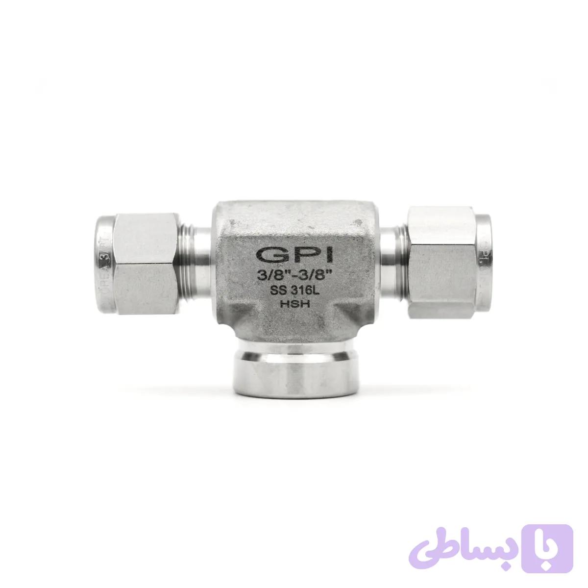 SS316 FEMALE BRANCH TEE ¼”OD*1/4”NPT6000 PSI