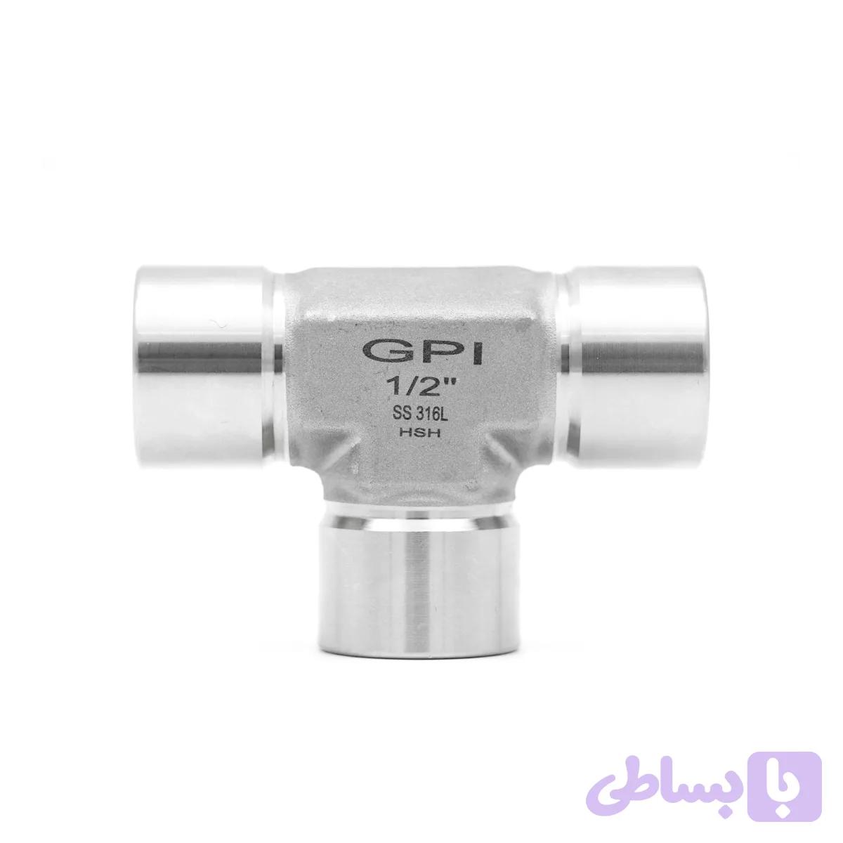 TEE EQUAL 1/2”NPT FEMALE S/S 316 6000 PSI