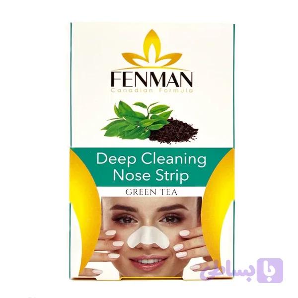 چسب‌ پاک کننده بینی مدل Green Tea بسته 6 عددی
