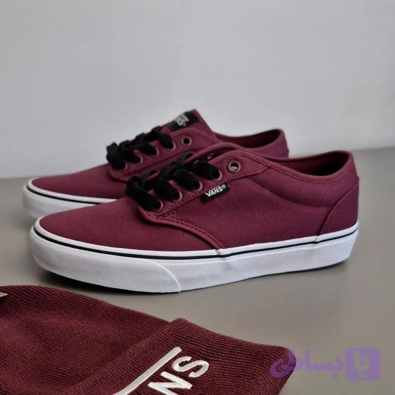 کفش ونس مدل Atwood Oxblood-White — تصویر 1