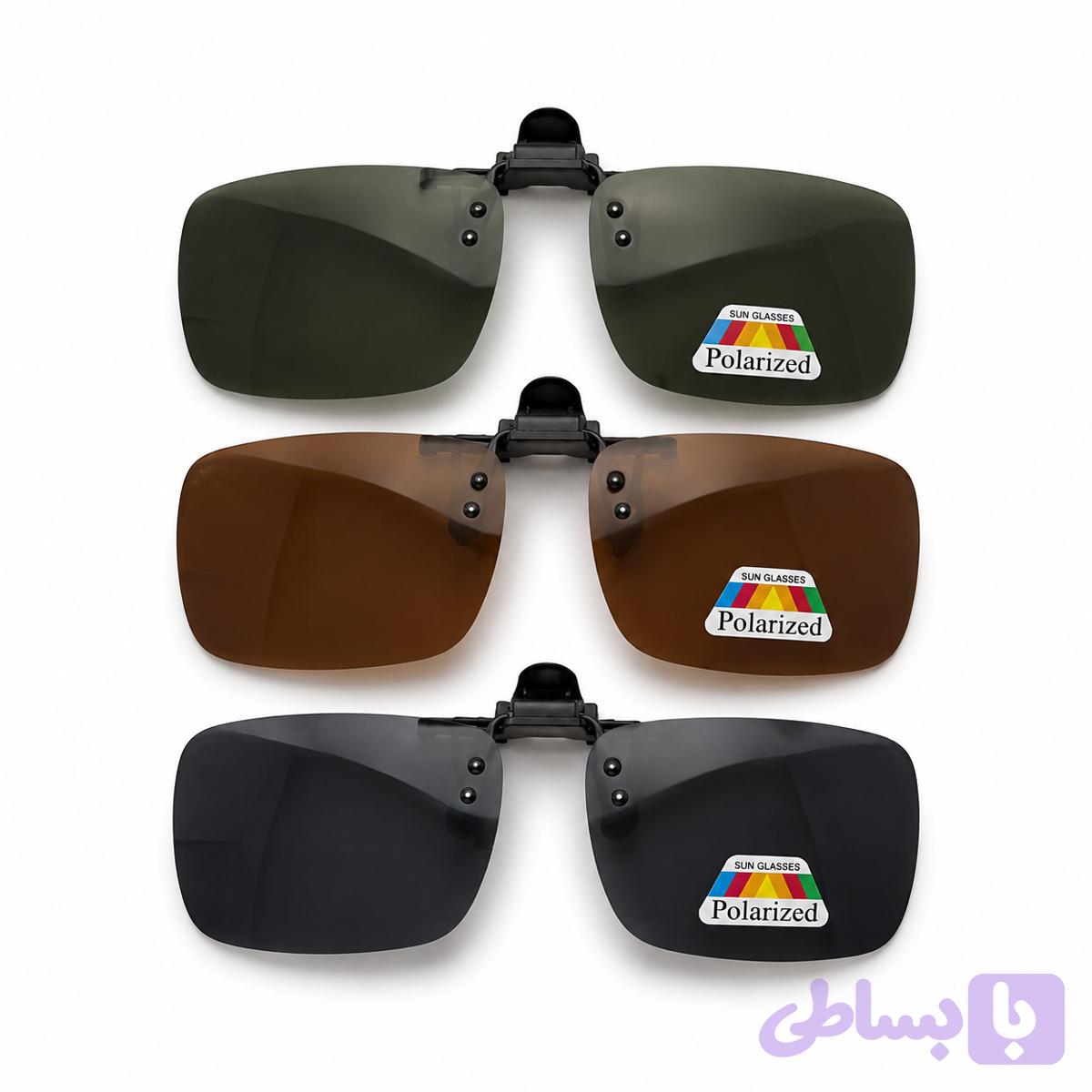 کاور گیره‌ای پلاریزه UV400 — تصویر 1