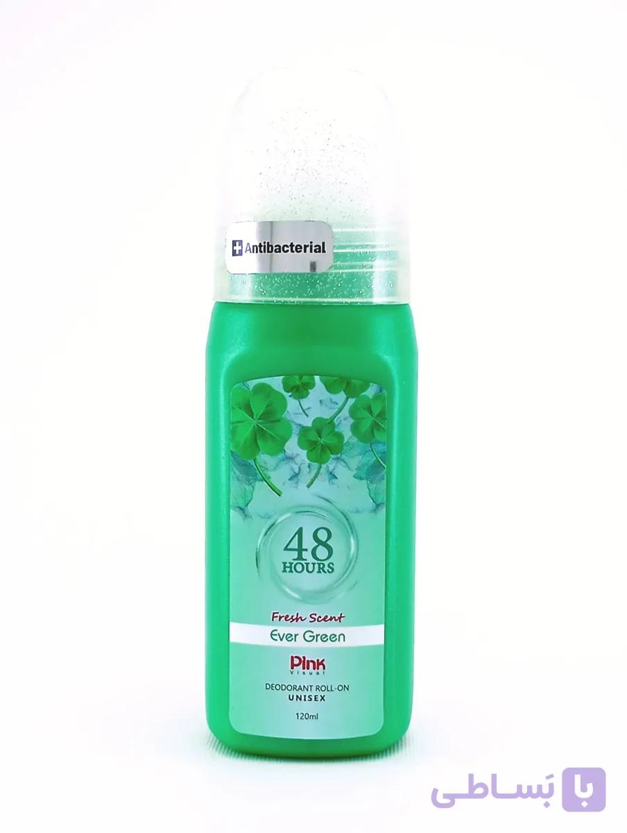 مام رول صدفی پینک ویژوال ، ever green ، حجم 120 میلی لیتر — تصویر 1