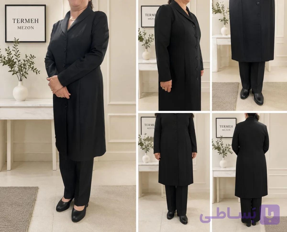 ست مانتو شلواری اداری