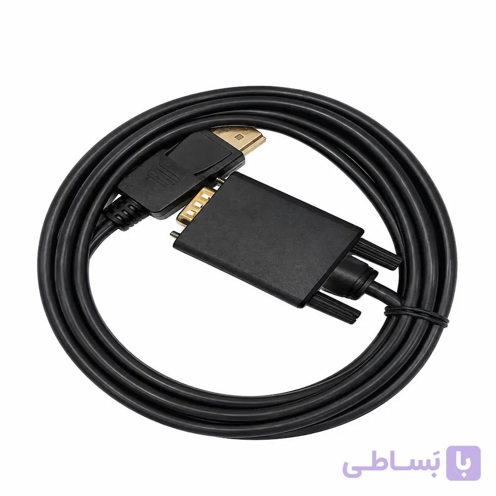 کابل تبدیل DisplayPort به VGA برند ONE MAX — تصویر 1