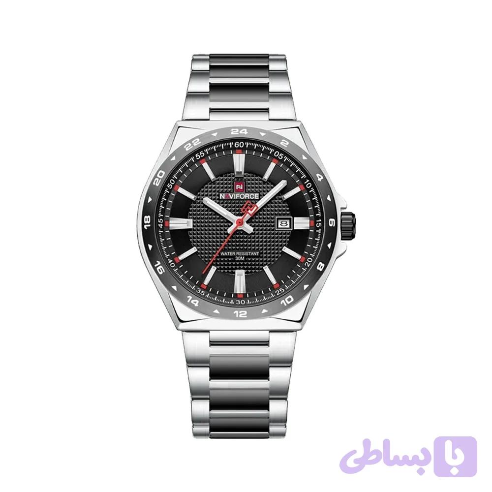 ساعت مردانه نیوی فورس کوارتز مدل NF9266-S/B/B — تصویر 1