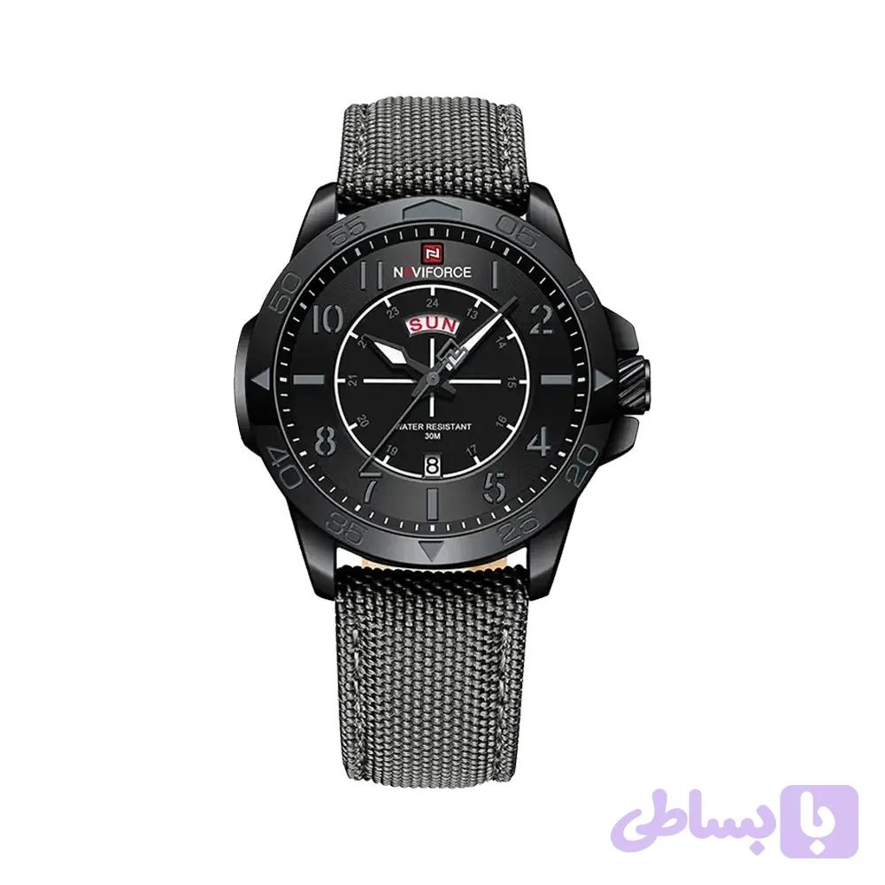 ساعت مردانه نیوی فورس کوارتز مدل NF9204N-B/B/Y — تصویر 1