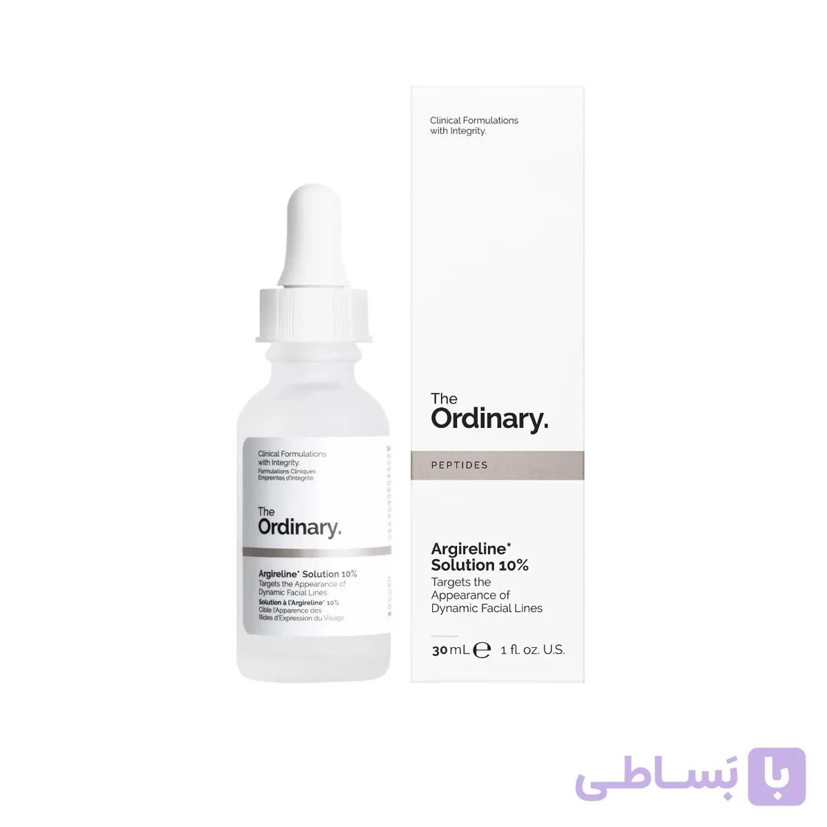 سرم ضد چروک و پرکننده خطوط آرژیرلین 10% اوردینری 30 میل