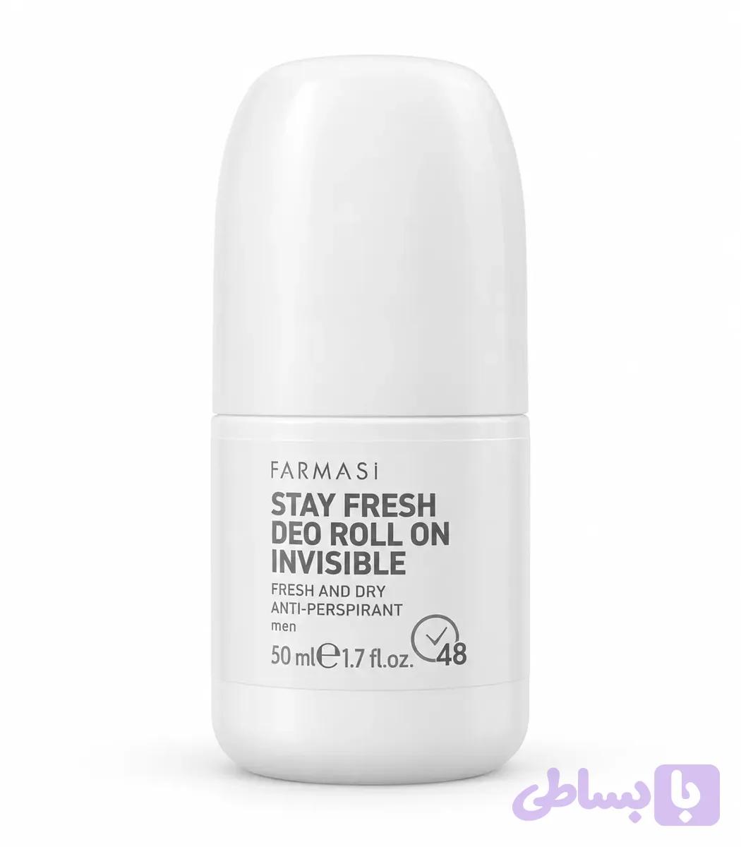 مام رول ضدتعریق مردانه مدل Stay Fresh Invisible فارماسی | 48 ساعته — تصویر 1