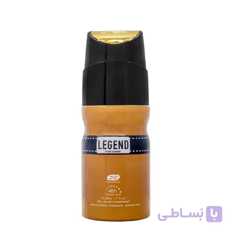 مام رول مردانه عماد آرا مدل LEGEND MEN حجم ۵۰ میلی‌لیتر — تصویر 1
