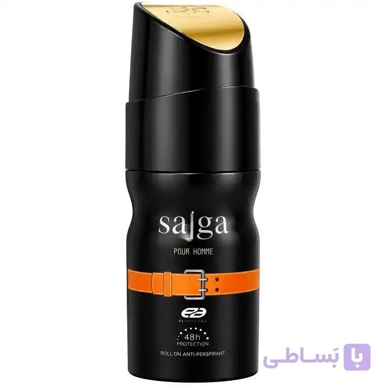 مام رول مردانه عماد آرا مدل  SAGA Men  حجم ۵۰ میلی‌لیتر — تصویر 1