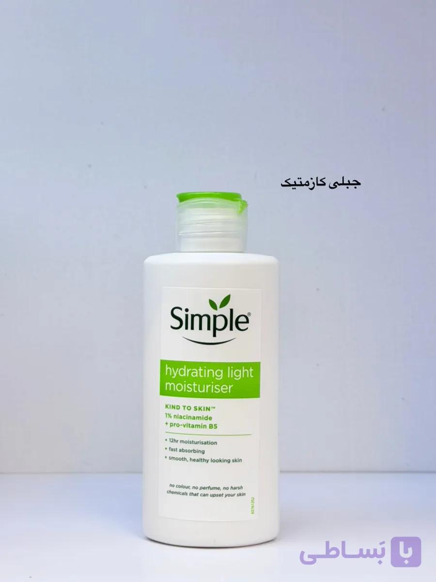 کرم مرطوب‌کننده سبک سیمپل مدل Hydrating Light Moisturiser — تصویر 1