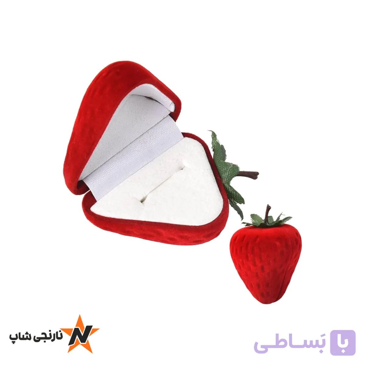 جعبه انگشتر توت فرنگی — تصویر 1