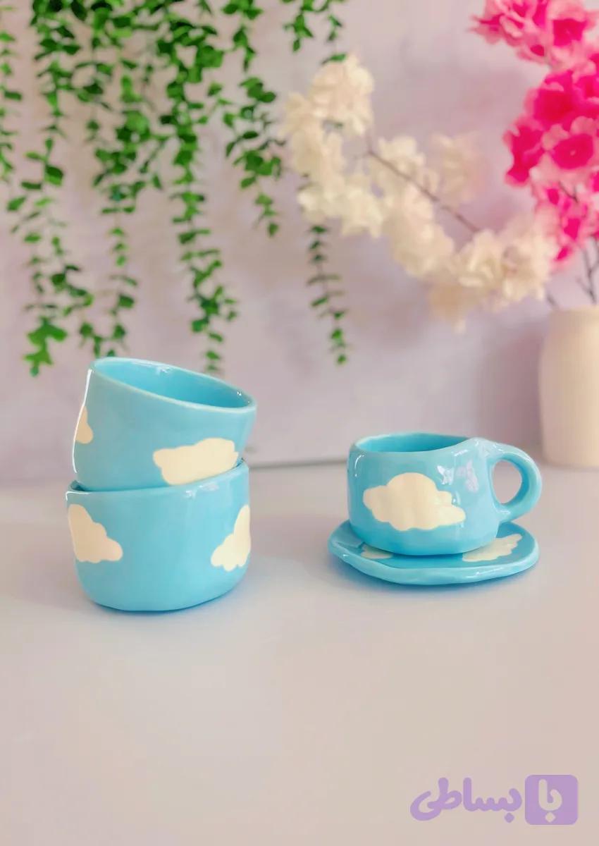 ست سه تیکه ابرک ☁️🫧🩵