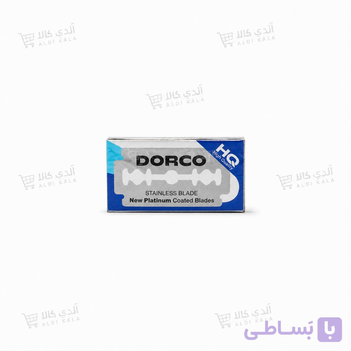 تیغ سنتی دورکو مدل HQ هر ورق ۲۰ بسته ۱۰ تایی — تصویر 1