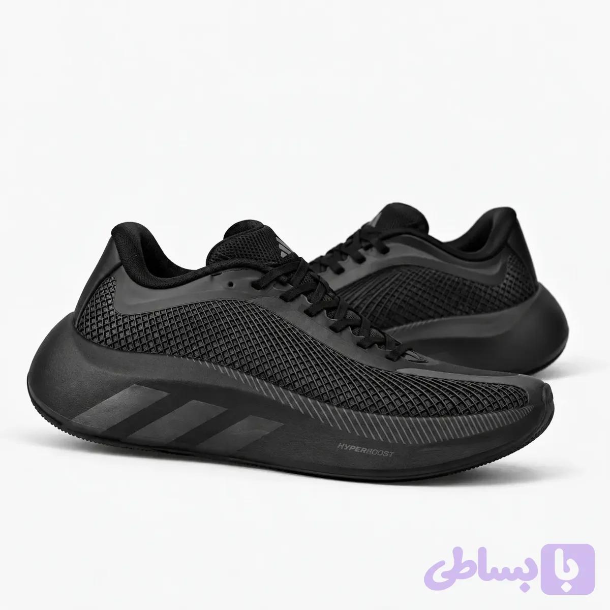 کتونی آدیداس هایپربوست یوفوریا مشکی قرمز سفید Adidas Hyperboost Euphoria Black Red White — تصویر 1