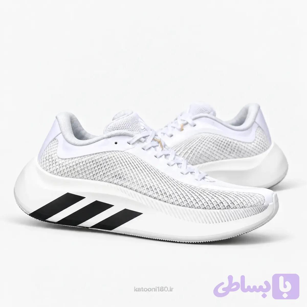 کتونی آدیداس هایپربوست یوفوریا سفید مشکی Adidas Hyperboost Euphoria White Black — تصویر 1
